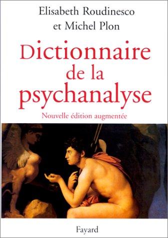 Cover of Dictionnaire de la psychanalyse