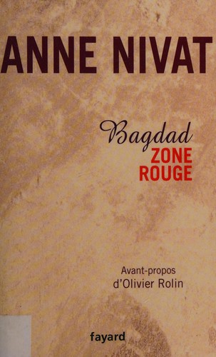 Cover of Bagdad zone rouge