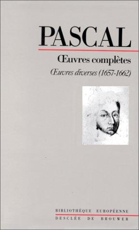 Cover of Oeuvres complètes