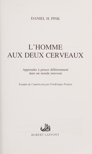 Cover of L'homme aux deux cerveaux