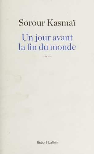Cover of Un jour avant la fin du monde