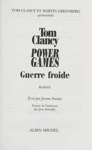 Cover of Power games