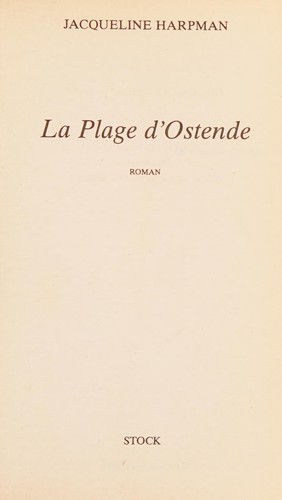 Cover of La plage d'Ostende