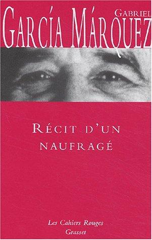 Cover of Réçit d'un naufrage