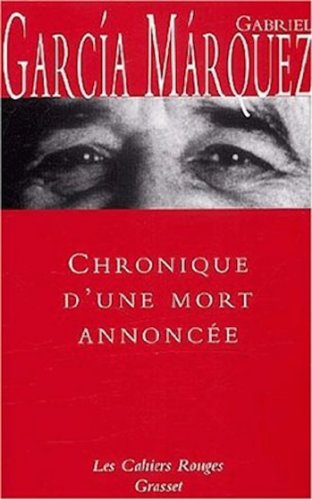 Cover of Chronique d'une mort annoncée