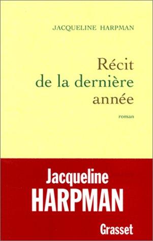 Cover of Récit de la dernière année