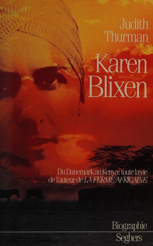 Cover of Karen Blixen