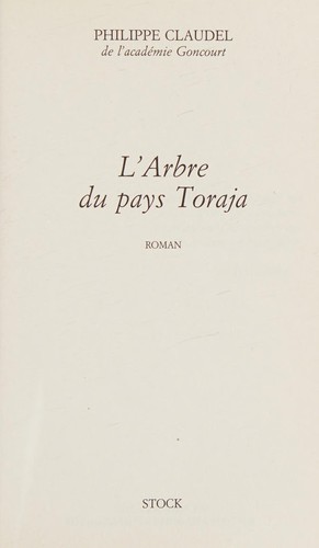 Cover of L'arbre du pays Toraja