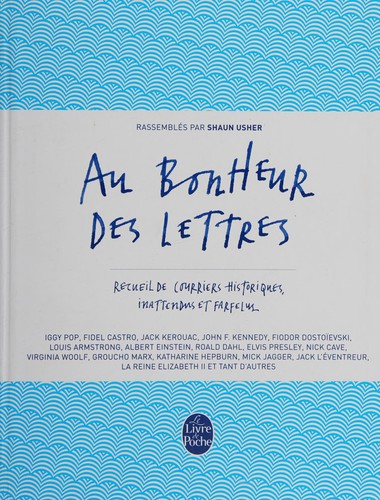 Cover of Au bonheur des lettres
