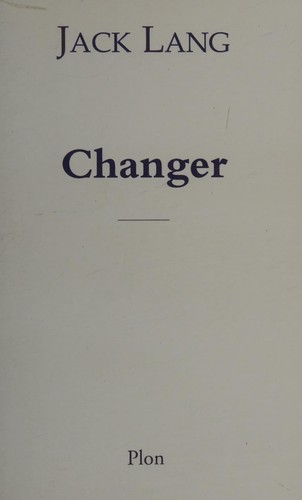 Cover of Changer