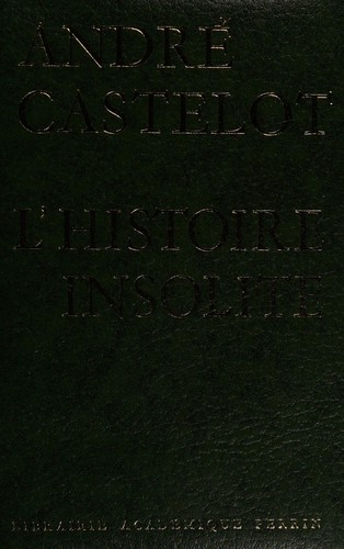 Cover of L' histoire insolite
