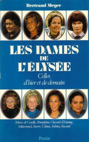 Cover of Les dames de l'Elysée