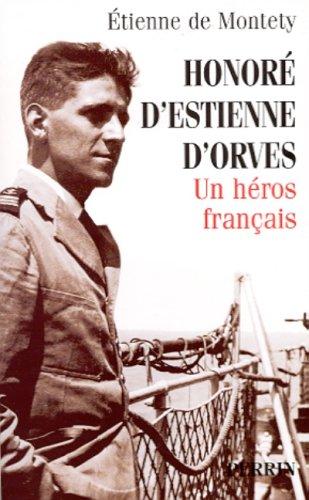 Cover of Honoré d'Estienne d'Orves