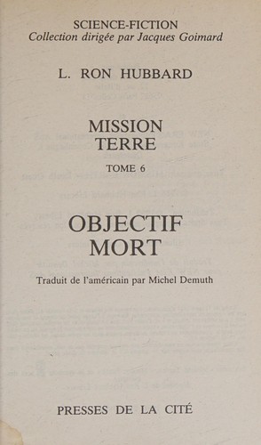 Cover of Mission Terre tome 6