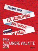 Cover of Les tribulations d'un Français en France