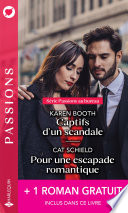 Cover of Captifs d'un scandale - Pour une escapade romantique - Brûlant comme un souvenir