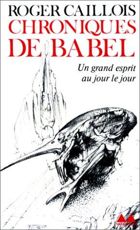 Cover of Chroniques de Babel