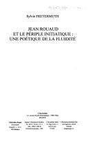 Cover of Jean Rouaud et le periple initiatique