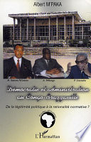 Cover of Démocratie et administration au Congo-Brazzaville