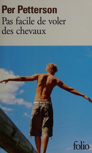 Cover of Pas facile de voler des chevaux