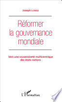 Cover of Réformer la gouvernance mondiale