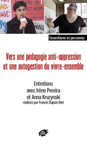 Cover of Vers une pédagogie anti-oppression et une autogestion du vivre-ensemble