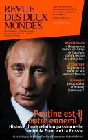 Cover of Revue des Deux Mondes septembre 2015