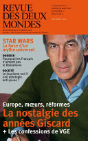 Cover of Revue des Deux Mondes octobre 2015