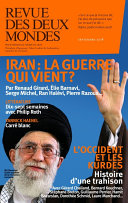 Cover of Revue des Deux Mondes septembre 2018