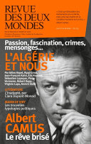 Cover of Revue des Deux Mondes septembre 2019
