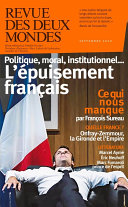 Cover of Revue des Deux Mondes
