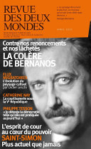 Cover of Revue des Deux Mondes avril 2022