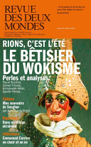 Cover of Revue des Deux Mondes juillet-août 2023