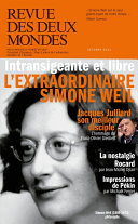 Cover of Revue des Deux Mondes octobre 2023