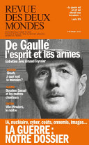Cover of Revue des Deux Mondes novembre 2025