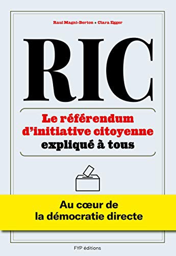 Cover of RIC Le Référendum d'initiative citoyenne expliqué à tous