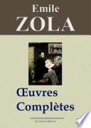 Cover of Zola : oeuvres complètes