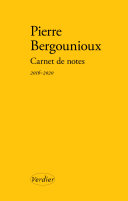 Cover of Carnet de notes 2016-2020