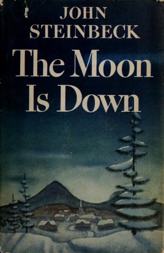 Cover of The Moon is Down by John Steinbeck 1942