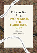 Cover of Two Years in the Forbidden City: A Quick Read edition