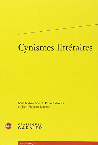 Cover of Cynismes littéraires