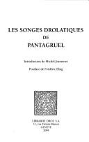 Cover of Titre courant, tome 33: Les songes drolatiques de Pantagruel