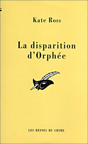 Cover of La disparition d'Orphée