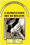 Cover of L'alimentation des ruminants