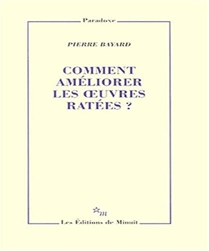 Cover of Comment améliorer les œuvres ratées