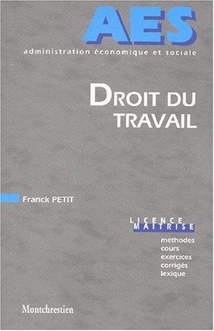 Cover of Droit du travail