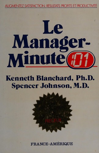 Cover of Le manager minute