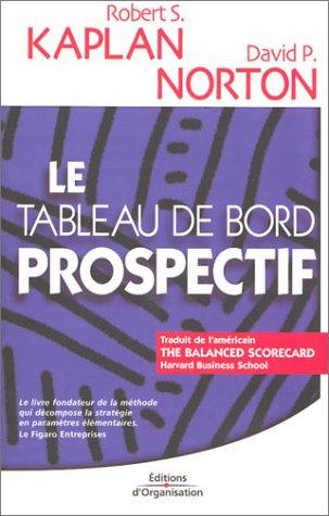 Cover of Le tableau de bord prospectif