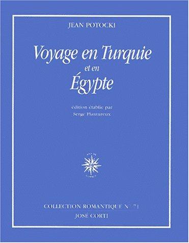 Cover of Voyage en Turquie et en Egypte
