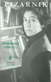 Cover of Alejandra Pizarnik, Journaux, 1959-1971.